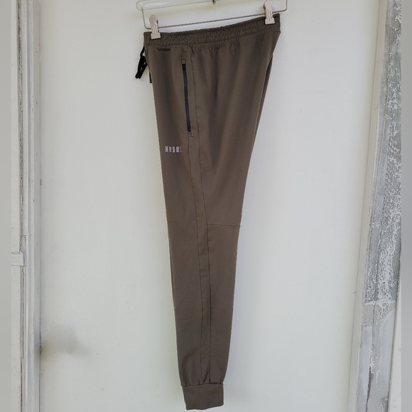 Nobull Mens Army Green Joggers Size Small - Picture 12 of 14
